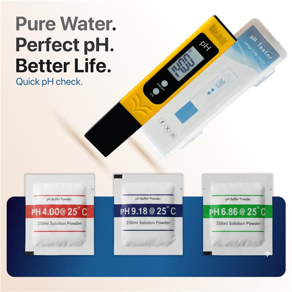 Digital pH Meter for Water Testing | High Accuracy pH Tester with LCD Display | Ideal for Drinking Water, RO, Aquarium, Pool, Hydroponics & Soil Testing